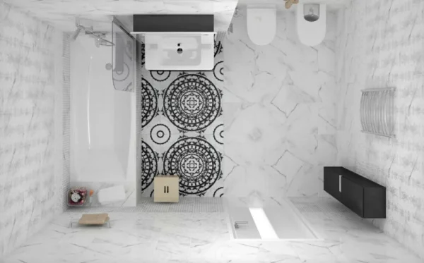 Керамогранит Cersanit Oriental 17190 420х420х8мм 1уп=1,587м2 (9шт) белый