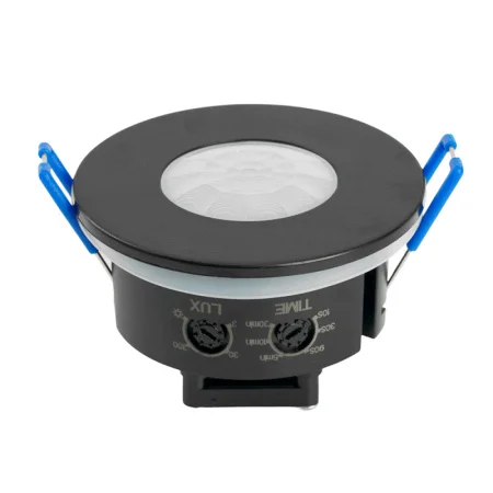 Датчик движения и освещенности SEN55 1200W 8м 120°(гориз.) 360°(верт.) чёрный 51577(Feron) *1