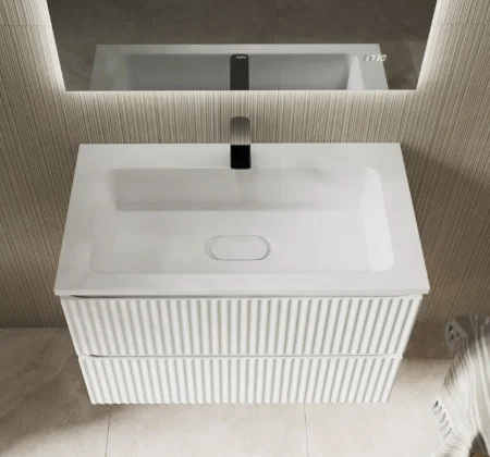 Тумба подвесная Coste 80 Cst.01.80/P/W/RL белая