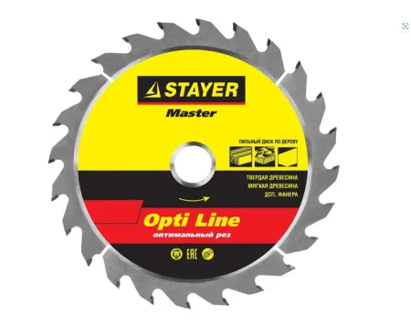 Диск пильный по дереву 165x20/16 мм 30 зубьев STAYER  Optima 3681-165-20-30_z01 *1
