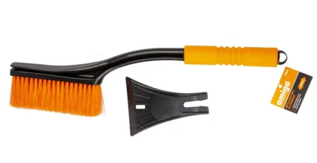 Щетка для уборки снега автомобильная 540мм Amigo 74540 черная