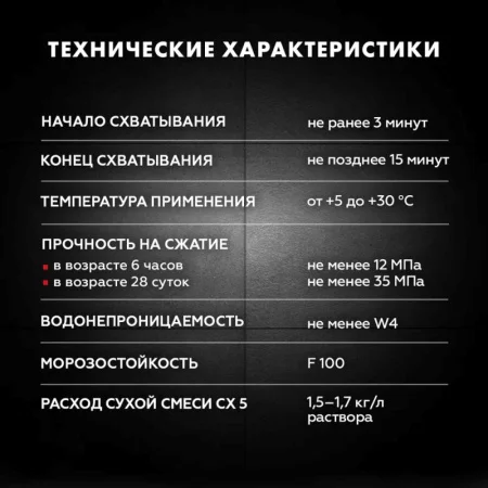 Цемент монтажный и водоостанавливающий Церезит СХ 5 2кг