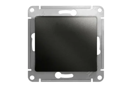 Выключатель 1-кл СП "Glossa" 10А IP20 (сх. 1) 10AX механизм антрацит SE GSL000711