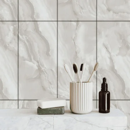 Панель SPC глянец Stella Kerama Плайя серый 560х280х2,5мм