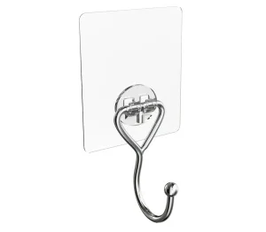 Крючок одинарный "Lite" д/ванной на силиконовом креплении KLE-LT028 (Kleber) *1