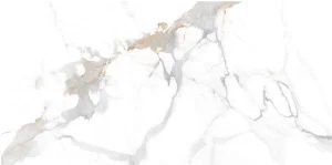 Керамогранит GlobalTile Calacatta Imperial_GT 600х1200х8,5мм белый полированный GT120606103PR 1уп=1,44м2 (2шт)