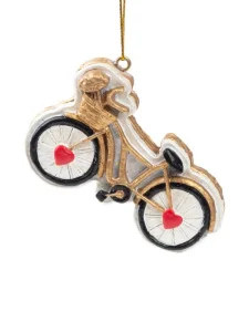 Украшение подвесное Велосипед полирезина 1,5x4,5x7,3см арт.89413 *1