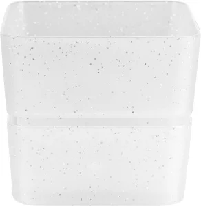 Кашпо д/цветов пласт. "Фиори" 0,45л звездное небо КШ-2138 (La Decoro) *1