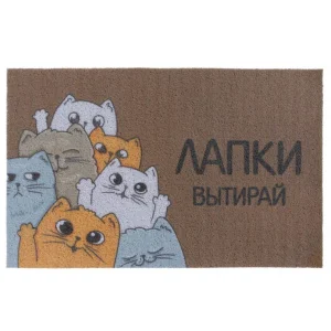 Коврик придверный 40х60см DABAR микс *1
