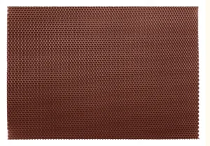 Коврик ЭВА 60х80х1,1см Соты коричневый