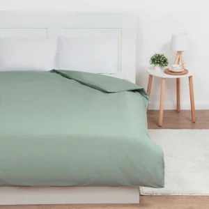 Пододеяльник Этель 200х215см зеленый, 100% хлопок, поплин 125г/м2 9241704