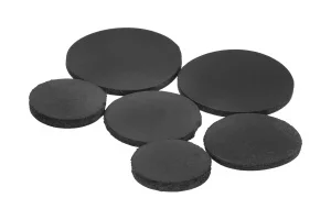 Набор прокладок под заглушку резина 1/2", 3/4", 1" (2 + 2 + 2 шт.) MasterProf  ИС.131463