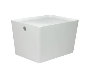 Контейнер VERSA XL, 16 л. с крышкой, цвет белый