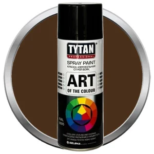 Краска аэрозольная Tytan Professional Art of the colour 400мл коричневая 8017 93748