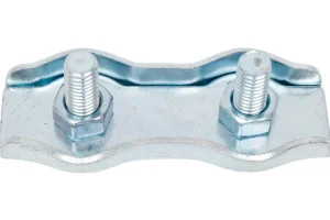 Зажим для стальных канатов двойной DUPLEX, цинк 2 мм уп. - 2 шт. SteelRex