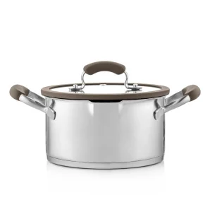 Кастрюля с крышкой 3,3л 20х10,5см нерж.сталь Sense Esprado SENL20GE101 *1