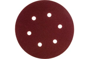 Круг абразивный под "липучку" перфорированный 150мм Р180 уп-5шт Зубр Мастер 35566-150-180 *1
