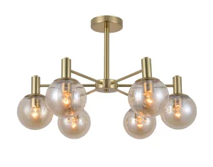 Светильник потолочный LV 9417/6 Пелли Золото Е27 60W Ø630 H400мм