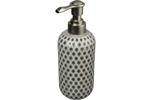 Дозатор д/жидкого мыла "Magic" керамика серый B4456-1 (Аквалиния) *1