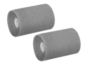 Валик 7 см, темно-серый, уп.2шт, поролон EVO, д.35мм, с торц.выем., 86720799