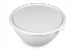 Миска-салатница "Риччи" 2л светло-серая