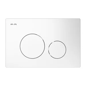 Клавиша для инсталляции пневматическая Am.Pm I049001 пластик белый