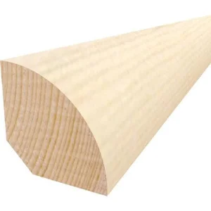 Штапик прямоугольный сосна 10х10х1000мм сорт В Согра