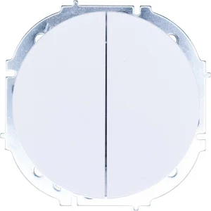 Выключатель 2-кл OSEN белый Lezard 743-0288-101