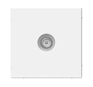 Розетка проходная ТВ 4DB Artgallery белая GAL000192 Systeme Electric