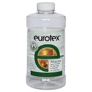 Масло для защиты полка Eurotex Сауна 0,8 л
