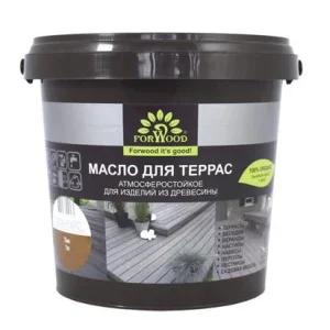 Масло для террас Forwood тик 3 л
