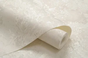 Обои компакт-винил Модена 11139-02 1,06х10м штукатурка молочные