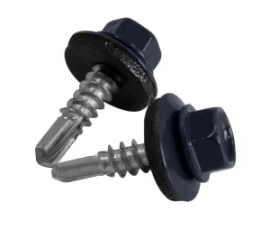 Саморез для крепления кровли, RAL7024 5,5х 25 уп. - 10  шт. SteelRex