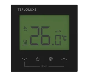 Терморегулятор электронный "Pontus" черный 100037088300 (Теплолюкс) *1