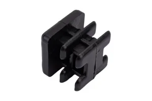 Заглушка внутренняя для трубы 20х20мм, черн.пластик, (4 шт) - пакет Tech-Krep 150030 *1