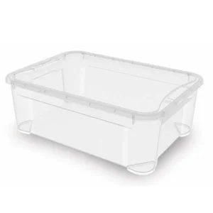 Ящик универсальный Кристалл М 31л 555х390х190мм прозрачный 431265901