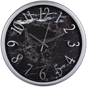 Часы настенные "Lovely Home" d=36см темный мрамор 220-293 *1/6