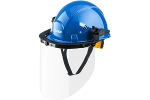 ЗУБР  ЗАСЛОН, экран 220 х 385 мм, поликарбон 2 мм, защитный лицевой щиток для крепления на каске, Пр