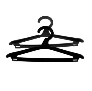 Вешалка - плечики для одежды детские р-р 36-38 черные ПЛ ДЧ (Пластос) *1