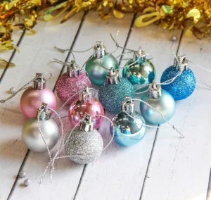 Набор шаров "Шарм" пластик d-2,6см 25шт микс 2122456 *1