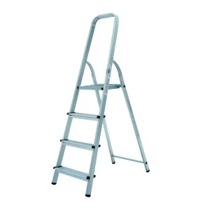 Стремянка 4 ступени алюминиевая Новая Высота NV 1111 1111104