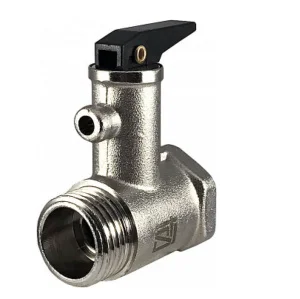 Клапан предохранительный для бойлера с ручкой спуска 1/2" STI