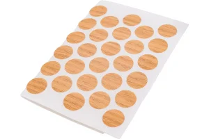 Заглушка самоклейка 14мм дуб уп50шт пакет Tech-Krep 147769 *1