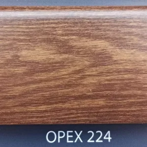 Плинтус напольный Комфорт Классик Софт 224 Орех 80х2200мм