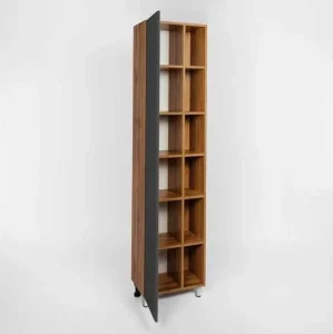 Пенал подвесной "Бостон" правый/левый графит 300х450х1900мм VBOS450G-PEN (VIANT) *1