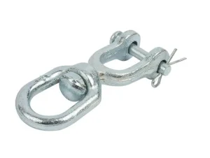 Вертлюг петля-вилка, цинк 10мм уп. - 1 шт. SteelRex