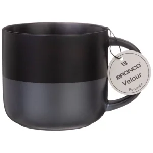 Кружка Bronco "Velour" 440 Мл Черная (Мал=4Шт./Кор=24Шт.)