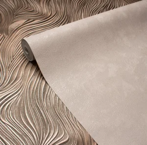 Обои компакт-винил Revolute 588058 1,06х10м штукатурка коричневые