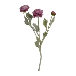 Цветок искусственный Ранункулюс, В520, розовый HFW-18 *1