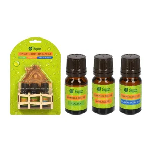 Набор эф. масел  "Банька" (апельсин+сосна+можжевельник) 3 масла по 10 мл "Банные штучки" 33412 *1/10